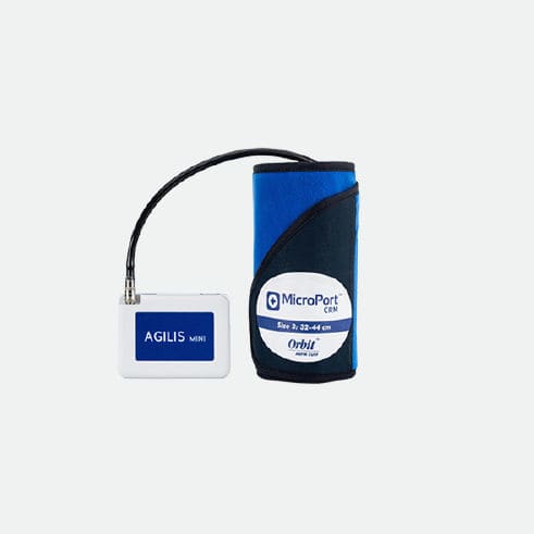 Monitor paziente per controllo di pressione arteriosa - AGILIS MINI™ - Purple Microport - USB