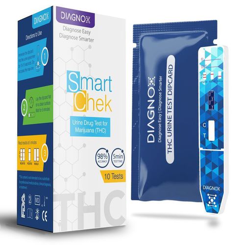 Kit di test di sostanze stupefacenti - SmartChek  - Diagnox Health - per cannabinoidi / di urina / a flusso laterale