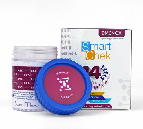 Test rapido di sostanze stupefacenti - Smart Chek - Diagnox Health - per cannabinoidi / per anfetamine / per cocaina