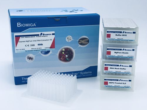 Kit di reagenti in soluzione - Express MgPure - Biomiga, Inc. - per PCR / per purificazione di RNA / per diagnosi COVID-19