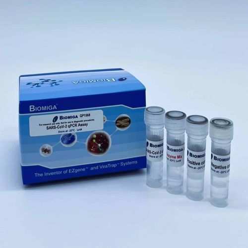 Kit di test per ricerca medica - QP1568-02 - Biomiga, Inc. - per diagnosi COVID-19 / SARS-COV-2 / nasofaringeo