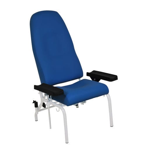 Poltrona per prelievo di sangue manuale - 3123/PREL - VOG MEDICAL - a 2 sezioni / con braccioli