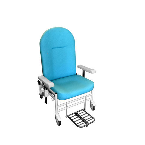 Poltrona per camera di degenza - 4113/LARGE - VOG MEDICAL - con rotelle