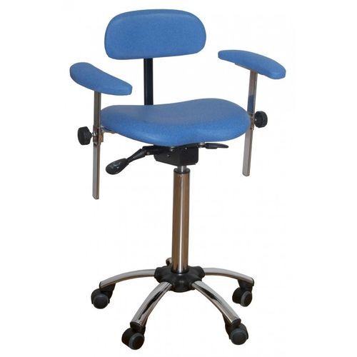 Sgabello da laboratorio - Assis-Debout - VOG MEDICAL - basculante / ad altezza regolabile / pneumatico