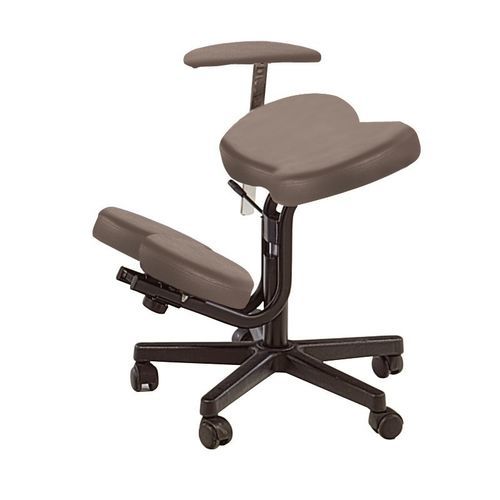 Sedia da ufficio con rotelle - Kneeling chair with adjustable armrest - VOG MEDICAL - con braccioli / mobile / con poggiaginocchia