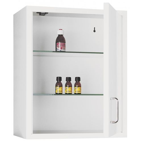Armadio per farmaci - Wall-mounted medicine cabinet - 1 door - VOG MEDICAL - con ripiano / con sportello battente / con sportello
