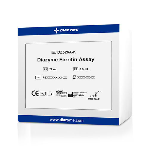 Kit di test dell'anemia - DZ526A - Diazyme Laboratories, Inc. - della ferritina / per biomarcatore / litio