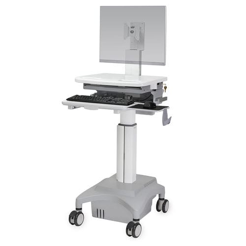 Carrello medico - TANGO  - HAT Collective Healthcare (CompuCaddy) - per monitor / par paziente umano / compatto