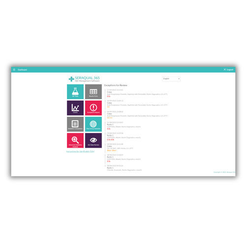 Software medico - Seraqual 365 - Fortress Diagnostics Limited - da laboratorio / di analisi / di gestione