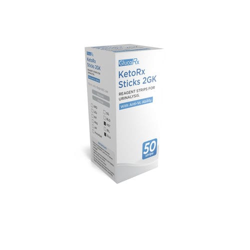 Striscia analitica di malattie urologiche - KetoRx - GlucoRx - per analisi di urina / di urina / striscia reattiva