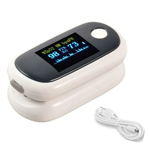Pulsossimetro da dito - PO106 - Mericonn Technology - medico / USB / bianco
