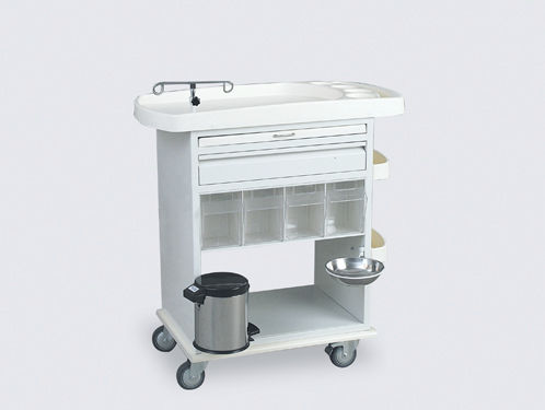 Carrello per uso generale - U0043 - IHC MEDIKAL A.S. - per medicazione / in acciaio inossidabile / con cassetti