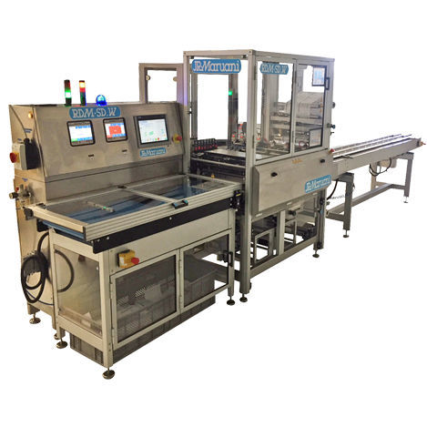 Macchina per imballaggi automatica - RDM-SD - JR MARUANI Packaging Machine - elettronica / continua / servocomandata