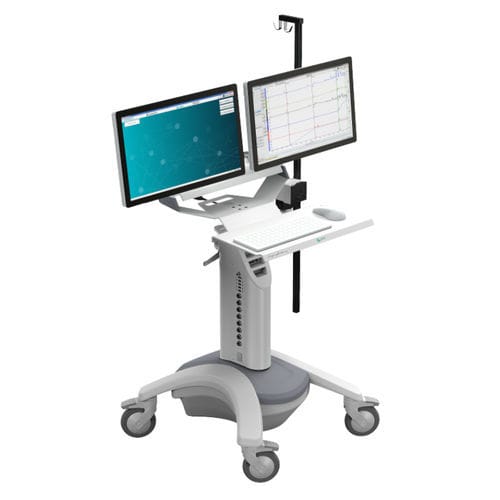 Sistema di urodinamica computerizzato - UROMIC Symphony - MEDKONSULT Medical Technology - con rotelle / con connessione WiFi