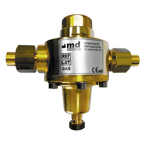 Regolatore di pressione per gas medicali - Md S.r.l. Medical Gas Equipment - per controllore di portata / secondo stadio