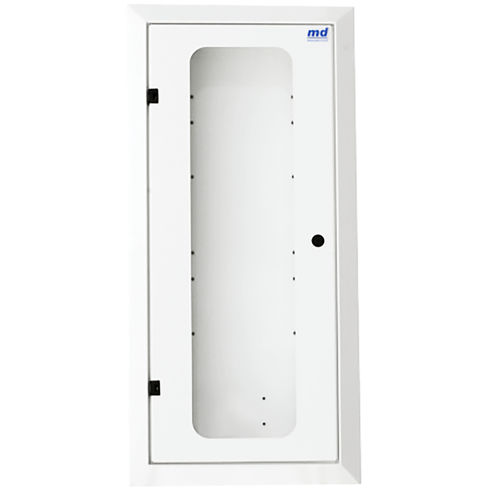 Armadio per regolatore di pressione - flush version - Md S.r.l. Medical Gas Equipment - di sicurezza / da incasso / trasparente