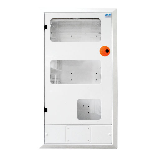 Armadio di sicurezza - PF-05xx-yyyy - Md S.r.l. Medical Gas Equipment - per regolatore di pressione / a muro / trasparente