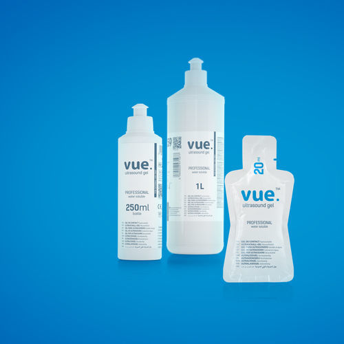 Gel a ultrasuoni sterile - Vue  - Optimum Medical - trasparente / 20 g