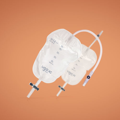 Set di drenaggio urinario - Ugo  - Optimum Medical - graduato / in polivinilcloruro (PVC)