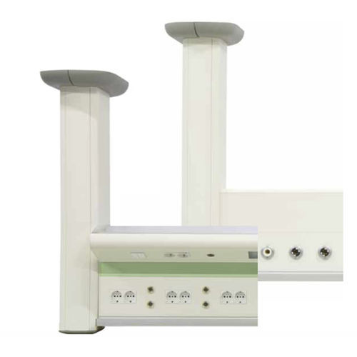 Braccio di distribuzione a soffitto - Oki Plus Sospesa - LM MEDICAL DIVISION - a muro / per terapia intensiva