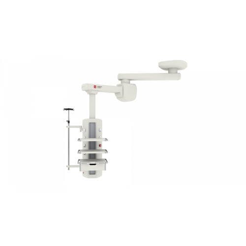 Braccio di distribuzione a soffitto - OKI Isola Motorizzata - LM MEDICAL DIVISION - per terapia intensiva / semplice / a motore