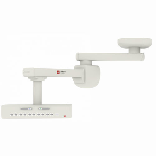 Braccio di distribuzione a soffitto - Isola Motorizzata - LM MEDICAL DIVISION - per terapia intensiva / a motore