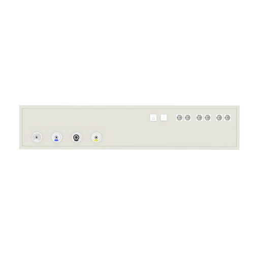 Trave testaletto modulare - Oki Plus RECESSED - LM MEDICAL DIVISION - per reparto di terapia intensiva / LED