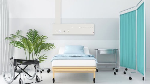 Trave testaletto orizzontale - Oki Plus HTM - LM MEDICAL DIVISION - per reparto di terapia intensiva