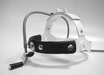 Lampada frontale ORL - 03192-00 - REDA Instrumente - in fibra ottica