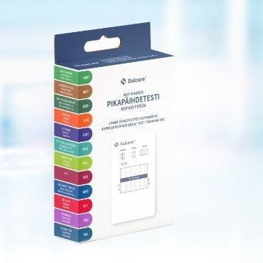 Test rapido per uso domiciliare - Salofa Oy - antidroga / di droghe / di urina