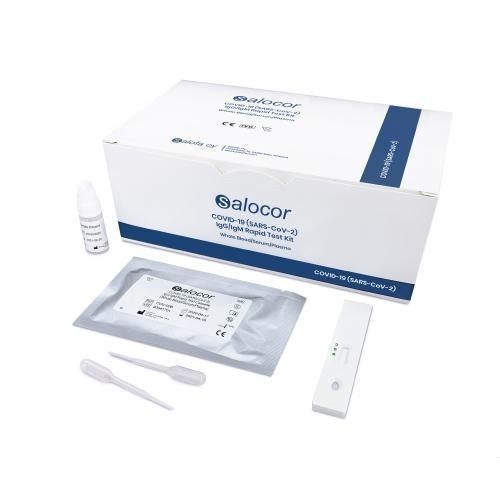 Test rapido per diagnosi COVID-19 - Salocor - Salofa Oy - d'IgG / di IgM / SARS-COV-2