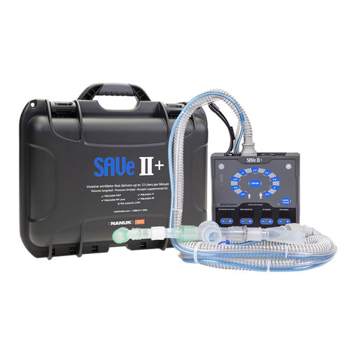 Ventilatore per terapia intensiva - SAVe II+ - Safeguard Medical - meccanico / per adulti / non invasivo