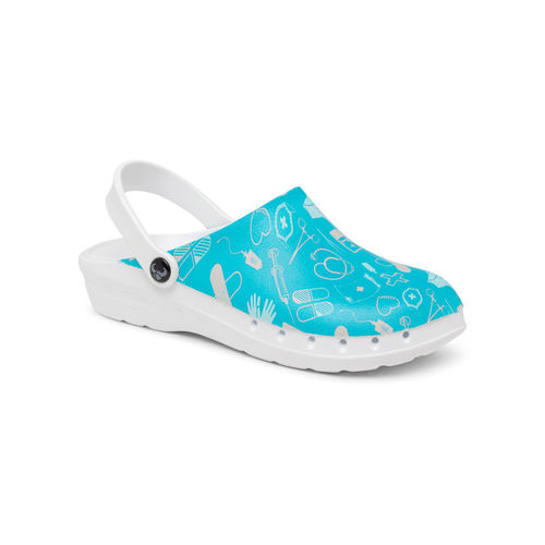 Zoccolo unisex - ODEN PRINT - Suecos Footwear - impermeabile / antimicrobico / blu