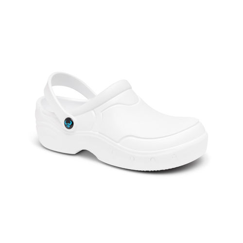 Zoccolo unisex - THOR+ ENCLOSED - Suecos Footwear - lavabile / bianco / nero