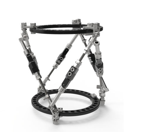 Fissatore esterno per tibia - Ortho-SUV - TST Othopedics - circolare / per adulti