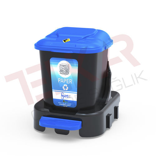Pattumiera in plastica - SFRP-001 - Telkar Cevre Saglik Endustriyel Plastik San. ve Tic. .A.Ş. - a pedale