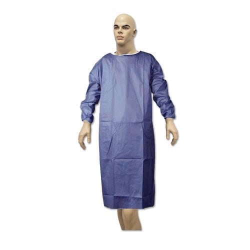 Sovracamice unisex - 90106.1 - Telkar Cevre Saglik Endustriyel Plastik San. ve Tic. .A.Ş. - monouso / in tessuto non tessuto / blu