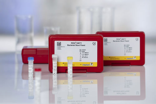 Kit di test per malattie gastrointestinali - RIDA®UNITY - R-Biopharm AG - della Salmonella / della Yersinia enterocolitica / clinico