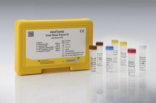 Kit di test per malattie gastrointestinali - RIDA®GENE - R-Biopharm AG - dell'adenovirus / del rotavirus / del norovirus