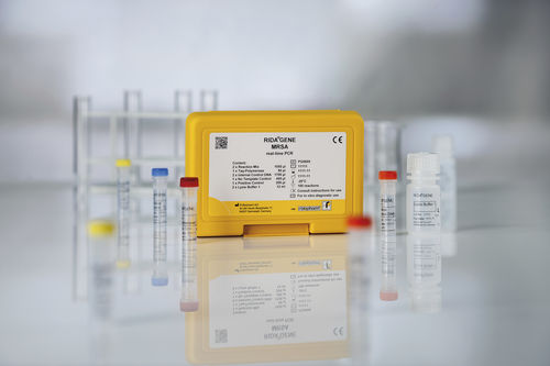 Kit di test Staphylococcus aureus resistente alla meticillina - RIDA®GENE - R-Biopharm AG - per infezioni nosocomiali / dello Staphylococcus aureus / clinico