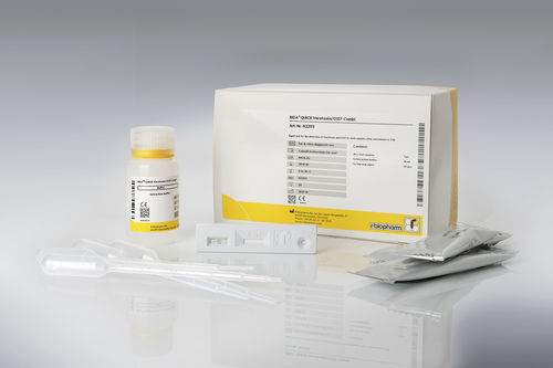 Kit di test per malattie infettive - RIDA®QUICK - R-Biopharm AG - di Giardia lamblia / di Cryptosporidium / per feci