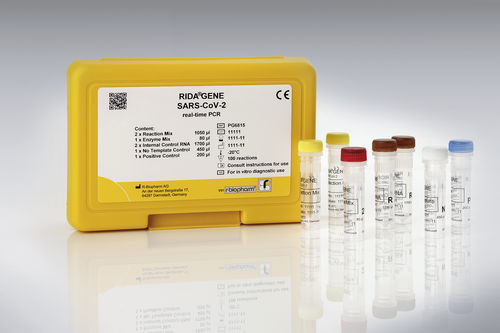 Kit di test per diagnosi COVID-19 - RIDA®GENE - R-Biopharm AG - della polmonite / SARS-COV-2 / del coronavirus