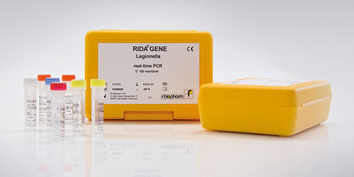 Kit di test per malattie respiratorie - RIDA®GENE - R-Biopharm AG - batteriologico / della Legionella pneumophila / di espettorato