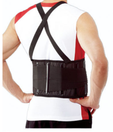 Ortesi di stabilizzazione lombare - OTC-BK021 - Ortocare - per adulti / flessibile / con bretelle