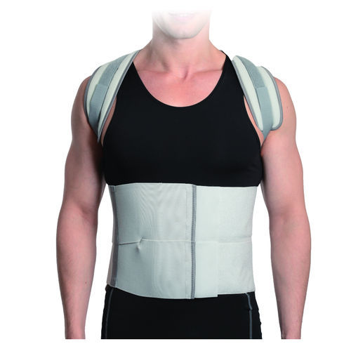 Ortesi di stabilizzazione lombare - OTC-BK008 - Ortocare - per adulti / semirigida / con bretelle