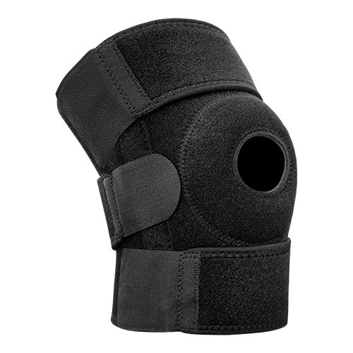 Ortesi per ginocchio - X003 - Hengshui Myris Medical Devices - ginocchio aperto / con cuscinetto rotuleo / con rinforzi flessibili