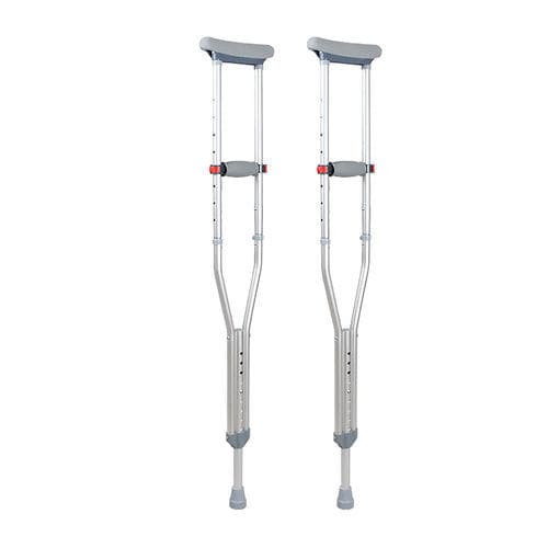 Stampella canadese - HQ355L - Zhongshan Hanqi Medicalequiment Technology - per adulto / ad altezza regolabile / pieghevole