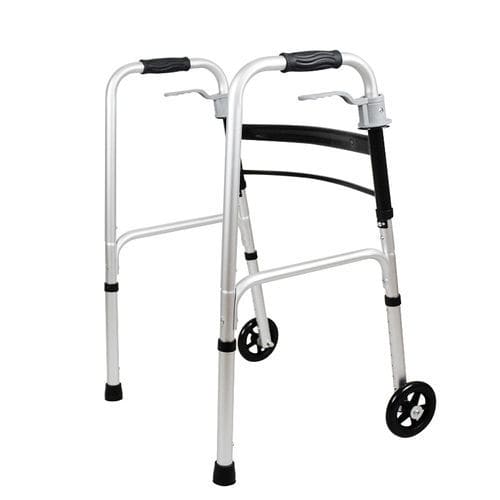 Deambulatore con 2 ruote - HQ283L-5 - Zhongshan Hanqi Medicalequiment Technology - con sedile