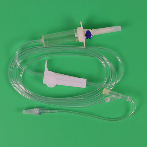 Set di infusione con connettore a Y - 3 - Rongbo Medical - con camera di gocciolamento / con rubinetto