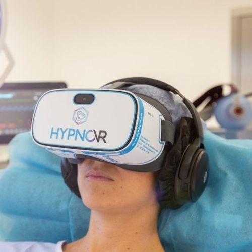 Piattaforma di realtà virtuale immersiva - HYPNOVR SAS - per chirurgia / per anestesia / per cure odontoiatriche